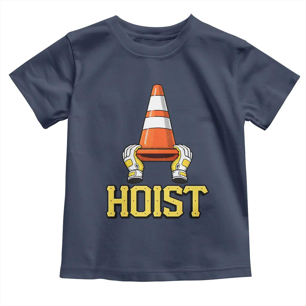 Funny Hoist The Cone Trophy Toddler T Shirt IYKYK Meme Sports Fan Victory Celebration