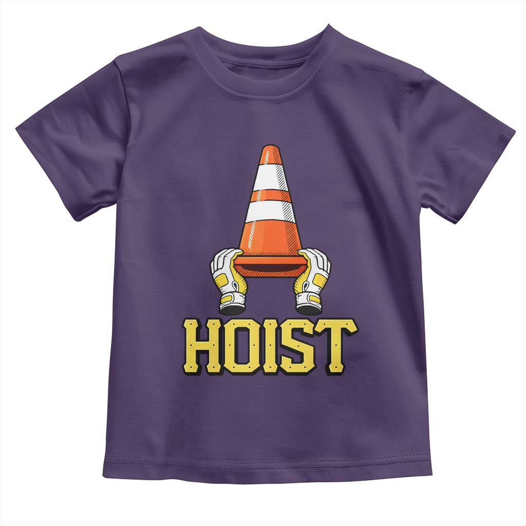 Funny Hoist The Cone Trophy Toddler T Shirt IYKYK Meme Sports Fan Victory Celebration