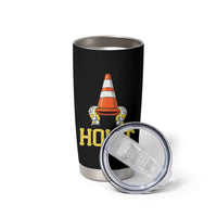 Funny Hoist The Cone Trophy Tumbler Cup IYKYK Meme Sports Fan Victory Celebration
