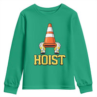 Funny Hoist The Cone Trophy Youth Sweatshirt IYKYK Meme Sports Fan Victory Celebration