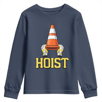 Funny Hoist The Cone Trophy Youth Sweatshirt IYKYK Meme Sports Fan Victory Celebration