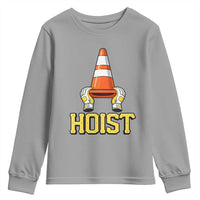 Funny Hoist The Cone Trophy Youth Sweatshirt IYKYK Meme Sports Fan Victory Celebration