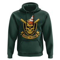 Funny Hoist The Cone Skull Hoodie IYKYK Meme Gritty Victory Celebration Sports Fan