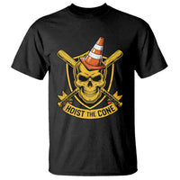 Funny Hoist The Cone Skull T Shirt IYKYK Meme Gritty Victory Celebration Sports Fan