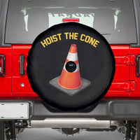 Vintage Hoist The Cone Victory Graphic Spare Tire Cover Funny Baseball Fan Pride Celebration IYKYK Meme