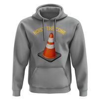 Vintage Hoist The Cone Victory Graphic Hoodie Funny Baseball Fan Pride Celebration IYKYK Meme