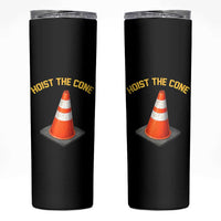 Vintage Hoist The Cone Victory Graphic Skinny Tumbler Funny Baseball Fan Pride Celebration IYKYK Meme