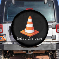 Minimalist Hoist The Cone Typography Spare Tire Cover Funny Baseball Fan Pride Celebration IYKYK Meme