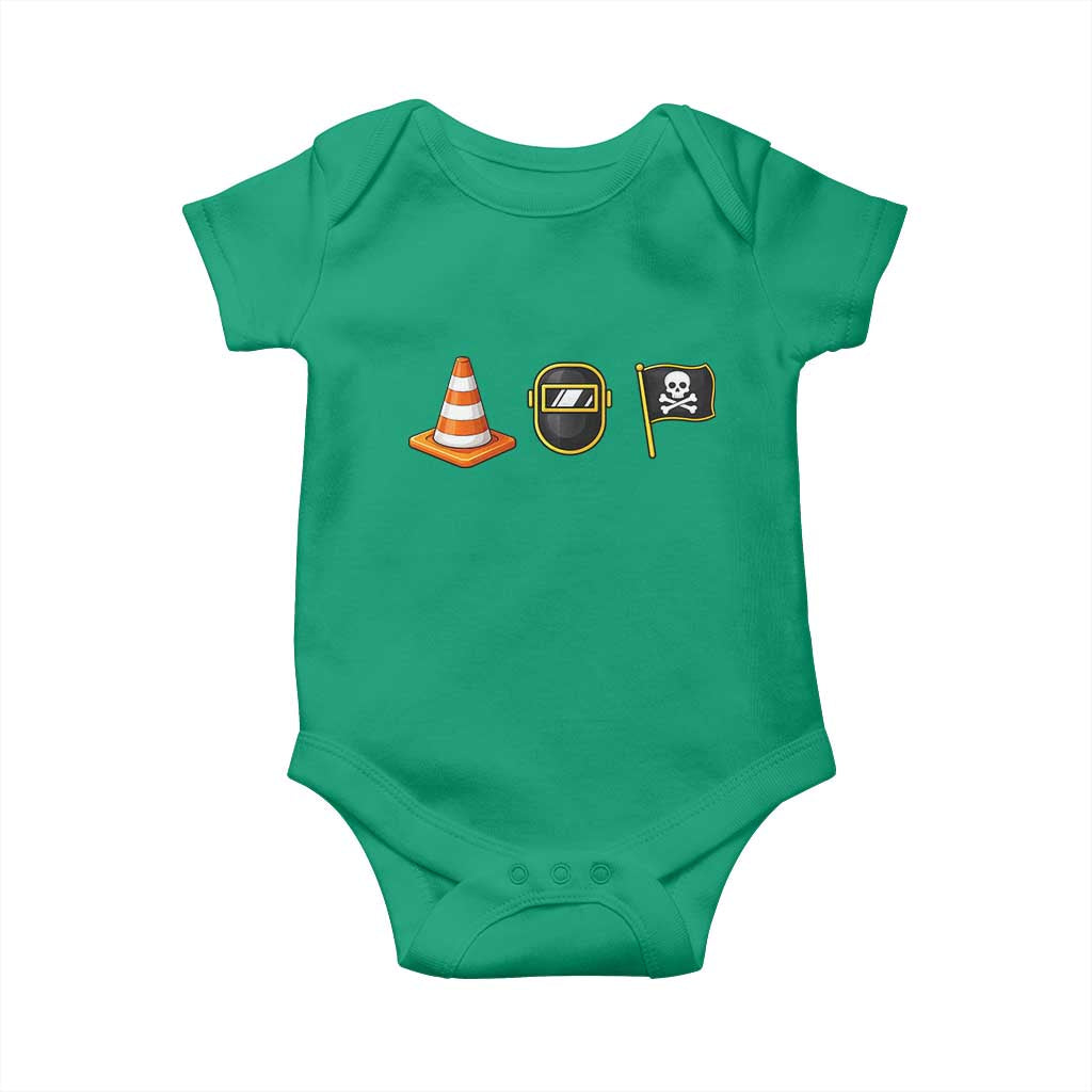 Pittsburgh Victory Icons Rebus Graphic IYKYK Meme Baby Onesie Hoist The Cone Welding Mask Jolly Roger Flag