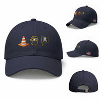 Pittsburgh Victory Icons Rebus Graphic IYKYK Meme Baseball Cap Hoist The Cone Welding Mask Jolly Roger Flag