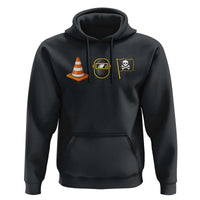Pittsburgh Victory Icons Rebus Graphic IYKYK Meme Hoodie Hoist The Cone Welding Mask Jolly Roger Flag