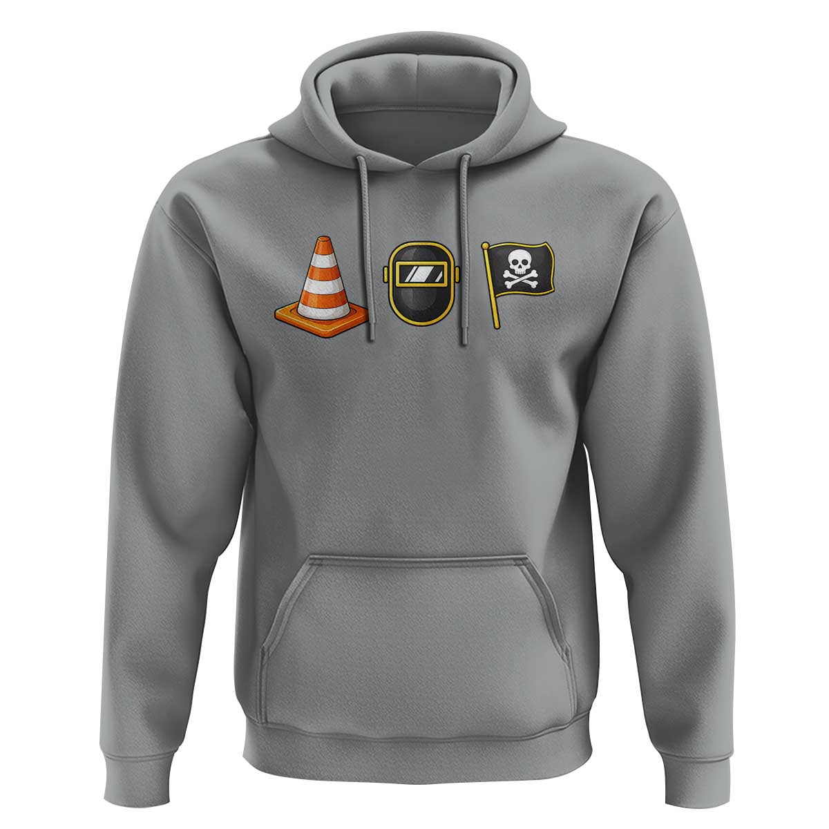 Pittsburgh Victory Icons Rebus Graphic IYKYK Meme Hoodie Hoist The Cone Welding Mask Jolly Roger Flag