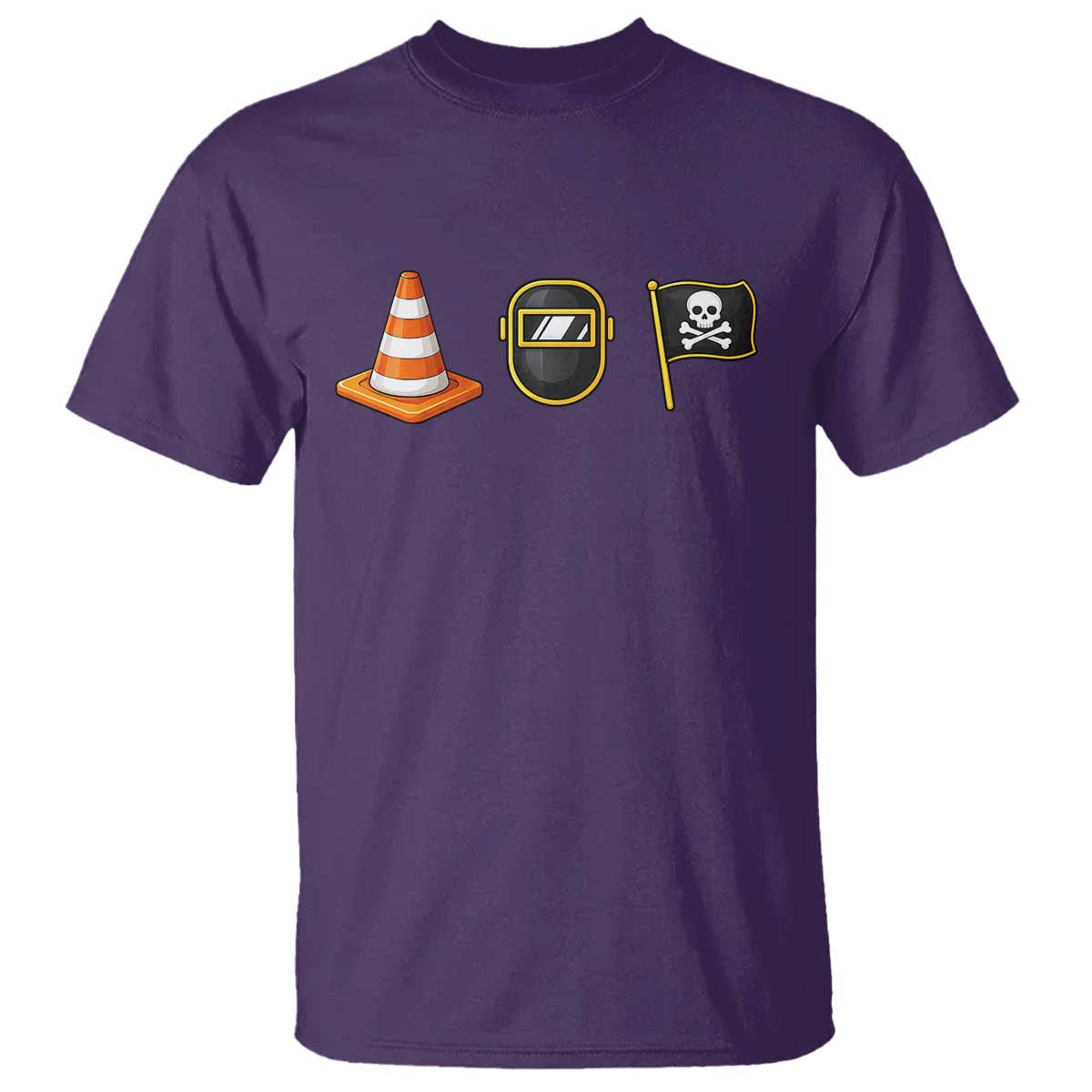 Pittsburgh Victory Icons Rebus Graphic IYKYK Meme T Shirt Hoist The Cone Welding Mask Jolly Roger Flag