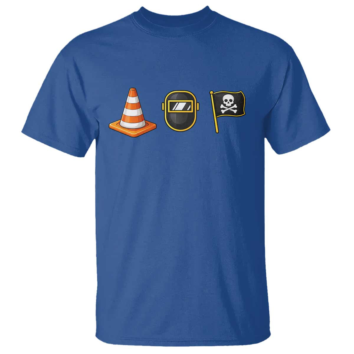 Pittsburgh Victory Icons Rebus Graphic IYKYK Meme T Shirt Hoist The Cone Welding Mask Jolly Roger Flag