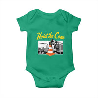 Pittsburgh Skyline Victory Hoist The Cone Meme Baby Onesie Funny Sports Fan Celebration
