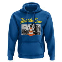 Pittsburgh Skyline Victory Hoist The Cone Meme Hoodie Funny Sports Fan Celebration