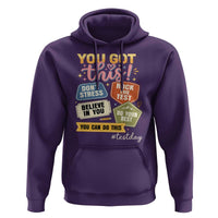 Retro Test Day Motivation You Got This Hoodie Rock The Test Believe In You Inspirational Teacher