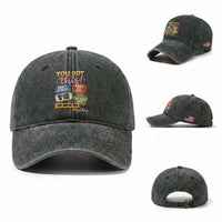 Retro Test Day Motivation You Got This Washed Cotton Baseball Cap Rock The Test Believe In You Inspirational Teacher