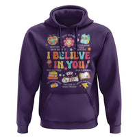 Groovy I Believe In You Testing Motivation Hoodie More Than A Score for Teacher Student