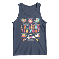 Groovy I Believe In You Testing Motivation Tank Top More Than A Score for Teacher Student