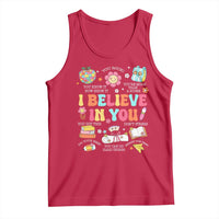 Groovy I Believe In You Testing Motivation Tank Top More Than A Score for Teacher Student