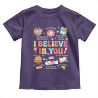 Groovy I Believe In You Testing Motivation Toddler T Shirt More Than A Score for Teacher Student