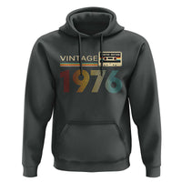 Vintage 1976 Retro Cassette Tape Graphic Hoodie Awesome Since 1976 Birthday Gift