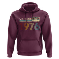 Vintage 1976 Retro Cassette Tape Graphic Hoodie Awesome Since 1976 Birthday Gift