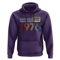 Vintage 1976 Retro Cassette Tape Graphic Hoodie Awesome Since 1976 Birthday Gift