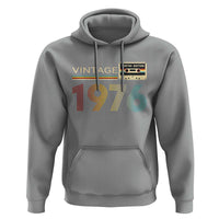 Vintage 1976 Retro Cassette Tape Graphic Hoodie Awesome Since 1976 Birthday Gift