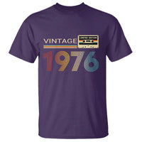 Vintage 1976 Retro Cassette Tape Graphic T Shirt Awesome Since 1976 Birthday Gift