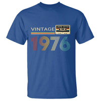 Vintage 1976 Retro Cassette Tape Graphic T Shirt Awesome Since 1976 Birthday Gift