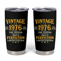 Vintage 1976 Aged to Perfection Tumbler Cup Limited Edition Retro 50th Birthday