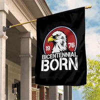 Patriotic Bicentennial Born 1976 Garden Flag American Bald Eagle 50th Birthday