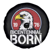 Patriotic Bicentennial Born 1976 Spare Tire Cover American Bald Eagle 50th Birthday