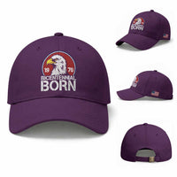 Patriotic Bicentennial Born 1976 Baseball Cap American Bald Eagle 50th Birthday