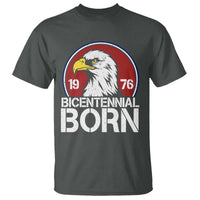 Patriotic Bicentennial Born 1976 T Shirt American Bald Eagle 50th Birthday