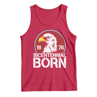 Patriotic Bicentennial Born 1976 Tank Top American Bald Eagle 50th Birthday