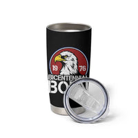 Patriotic Bicentennial Born 1976 Tumbler Cup American Bald Eagle 50th Birthday