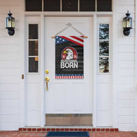 Bicentennial Born 1976 Patriotic Garden Flag American Bald Eagle 50th Birthday