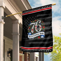 Vintage Floral Bicentennial Babe Est 1976 Patriotic Garden Flag Elegant 50th Birthday