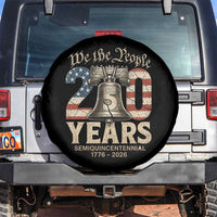We The People 250 Years Liberty Bell Patriotic Spare Tire Cover American Semi-Quincentennial