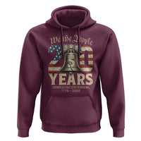 We The People 250 Years Liberty Bell Patriotic Hoodie American Semi-Quincentennial