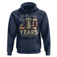 We The People 250 Years Liberty Bell Patriotic Hoodie American Semi-Quincentennial