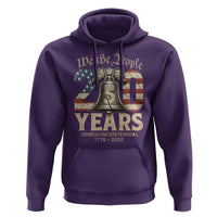 We The People 250 Years Liberty Bell Patriotic Hoodie American Semi-Quincentennial