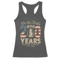We The People 250 Years Liberty Bell Patriotic Racerback Tank Top American Semi-Quincentennial