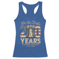 We The People 250 Years Liberty Bell Patriotic Racerback Tank Top American Semi-Quincentennial