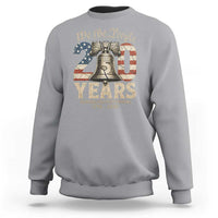 We The People 250 Years Liberty Bell Patriotic Sweatshirt American Semi-Quincentennial