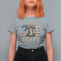 We The People 250 Years Liberty Bell Patriotic T Shirt For Women American Semi-Quincentennial