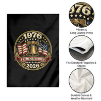 Bicentennial Born 1976 Liberty Bell Garden Flag America 250th Anniversary 50th Birthday